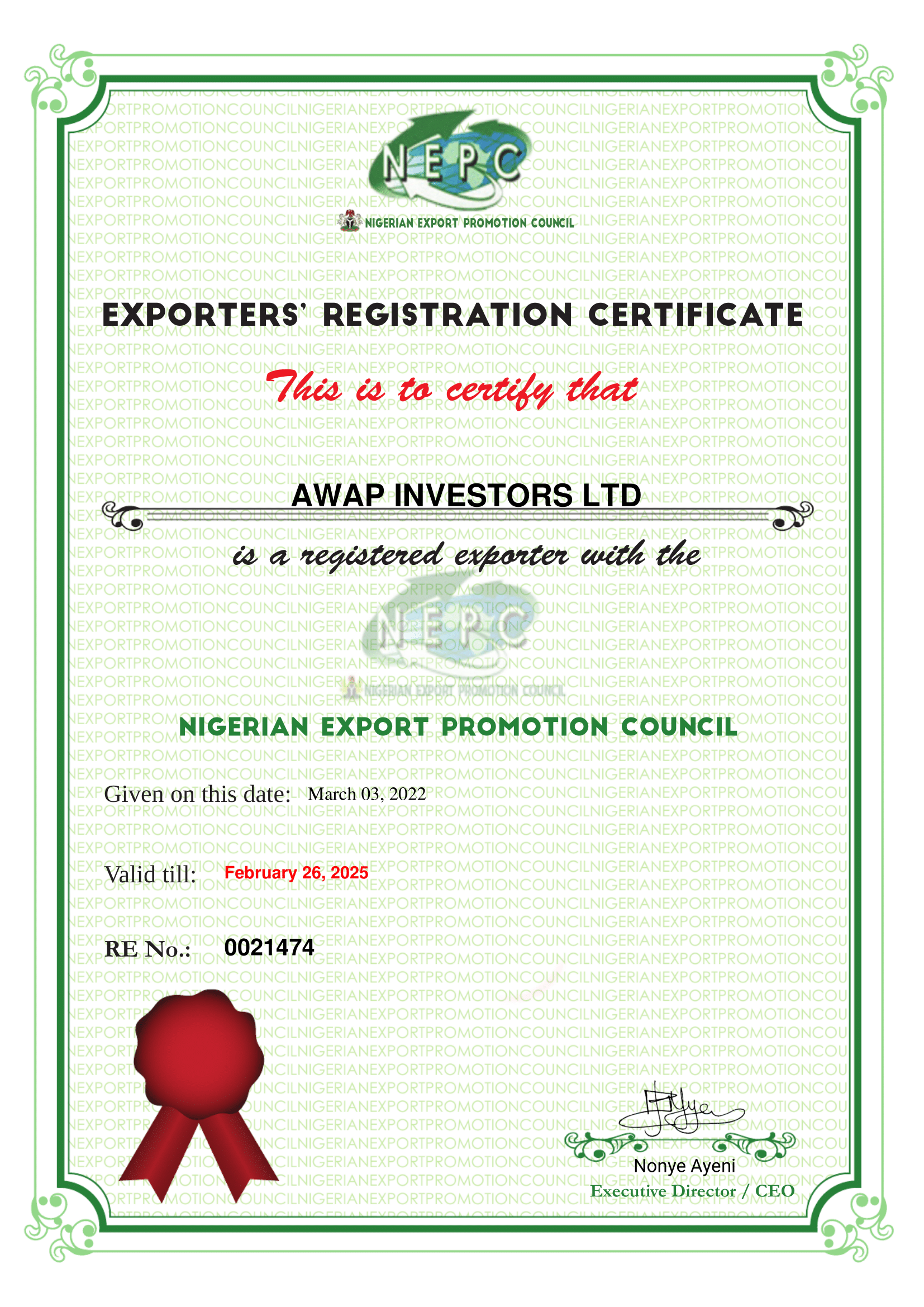 AWAP Investors